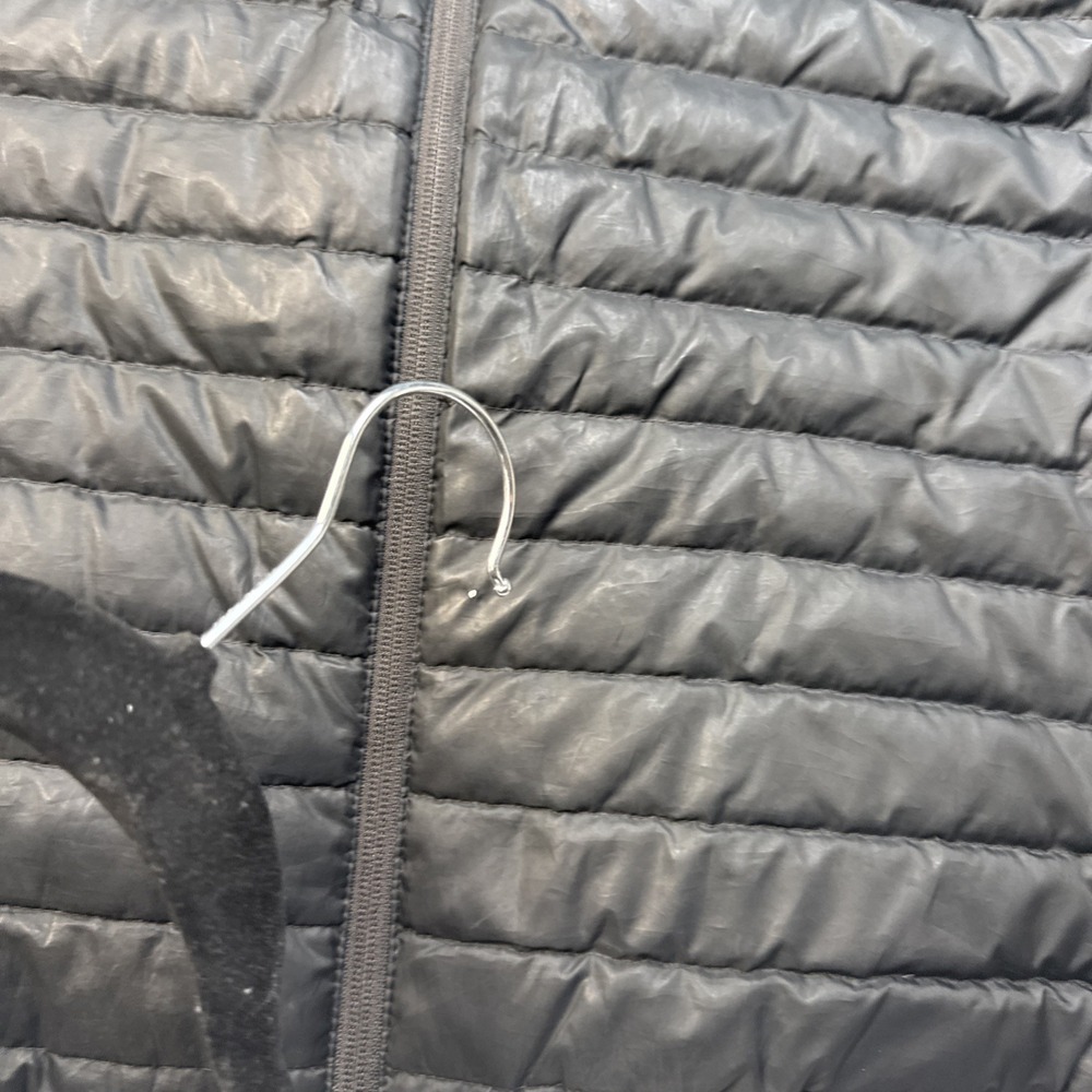 Eddie Bauer Down Vest Mens Tall Extra Large Black EB650 Insulated Puffer Light - Picture 11 of 11